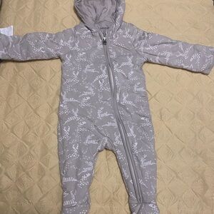 Cotton bunting with hood